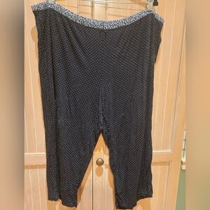 George Cropped Pajama Pant